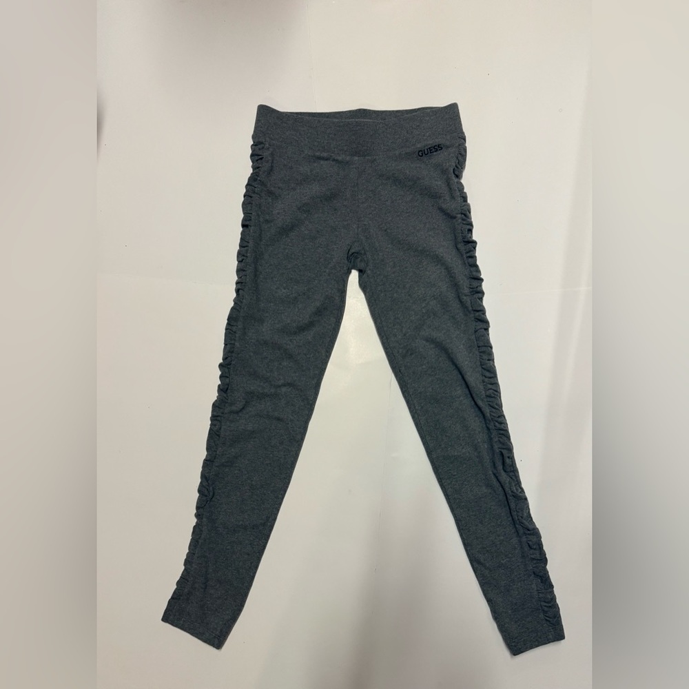 Guess Charcoal Ruffle Leggings for Women